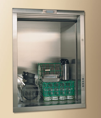 A dumbwaiter